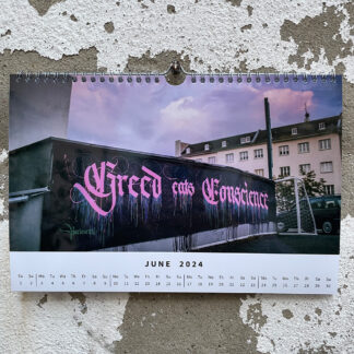 Calligraphy Calendar 2024 June