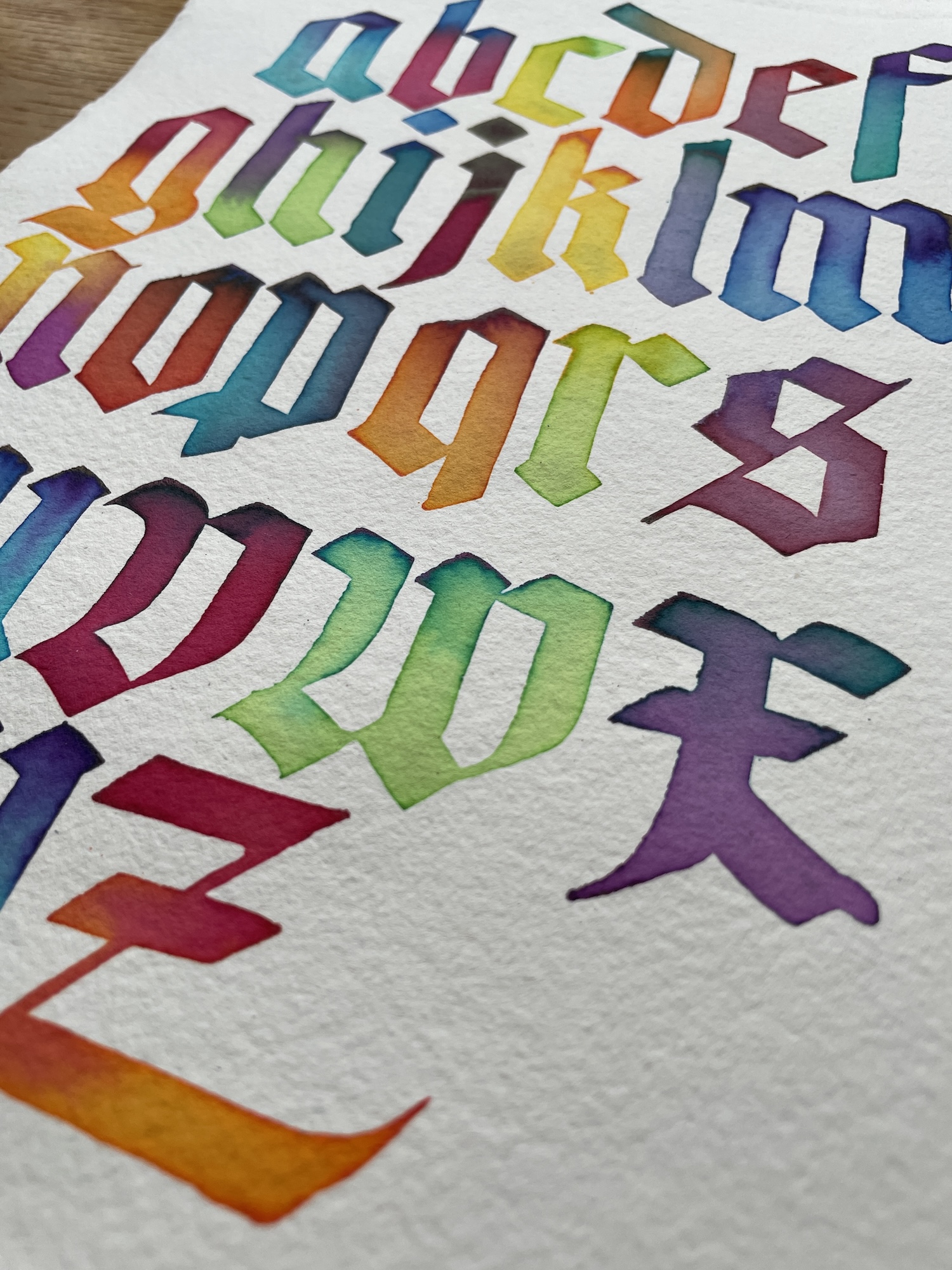 Watercolor Alphabet - Image 3