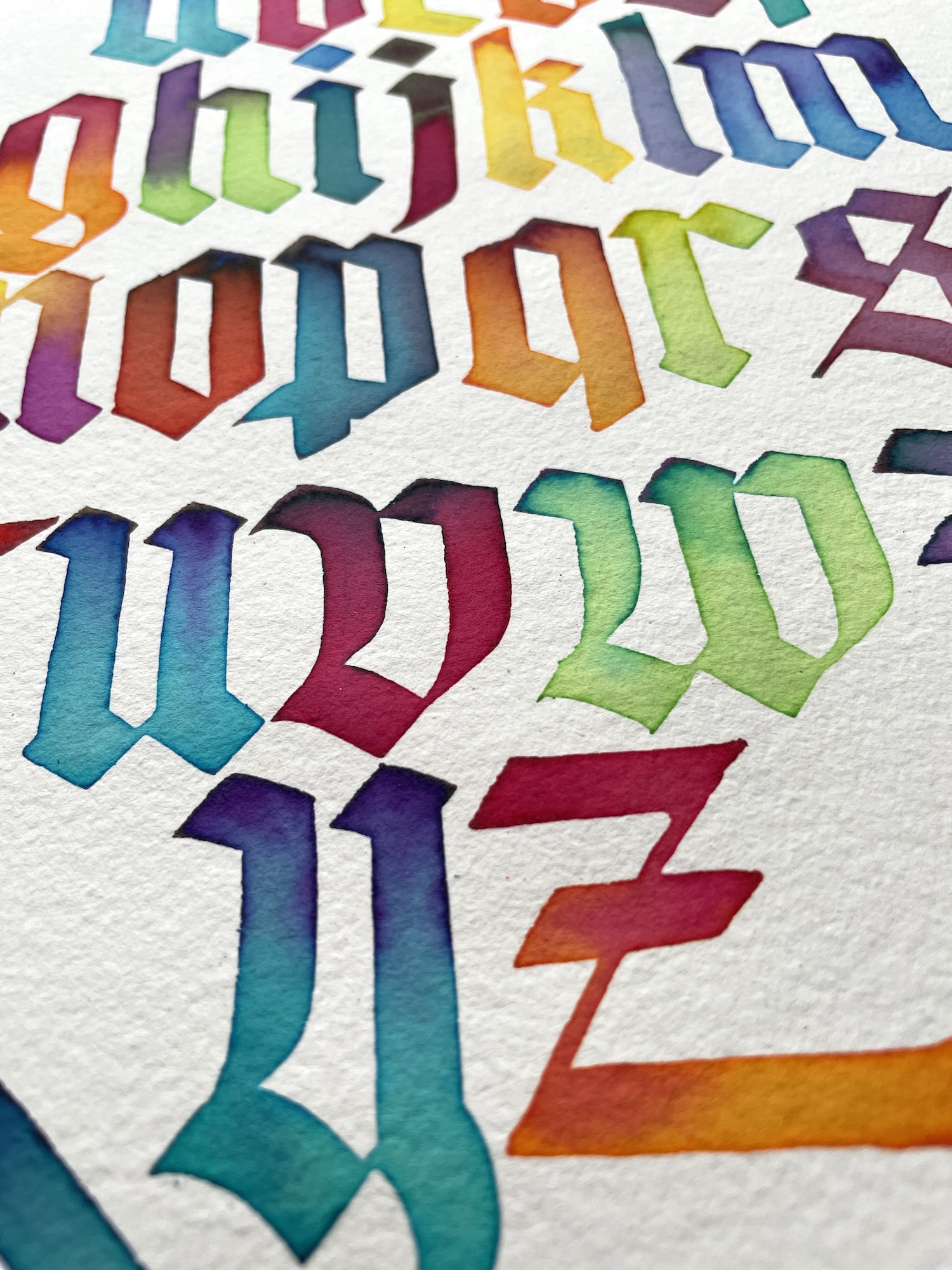 Watercolor Alphabet - Image 4