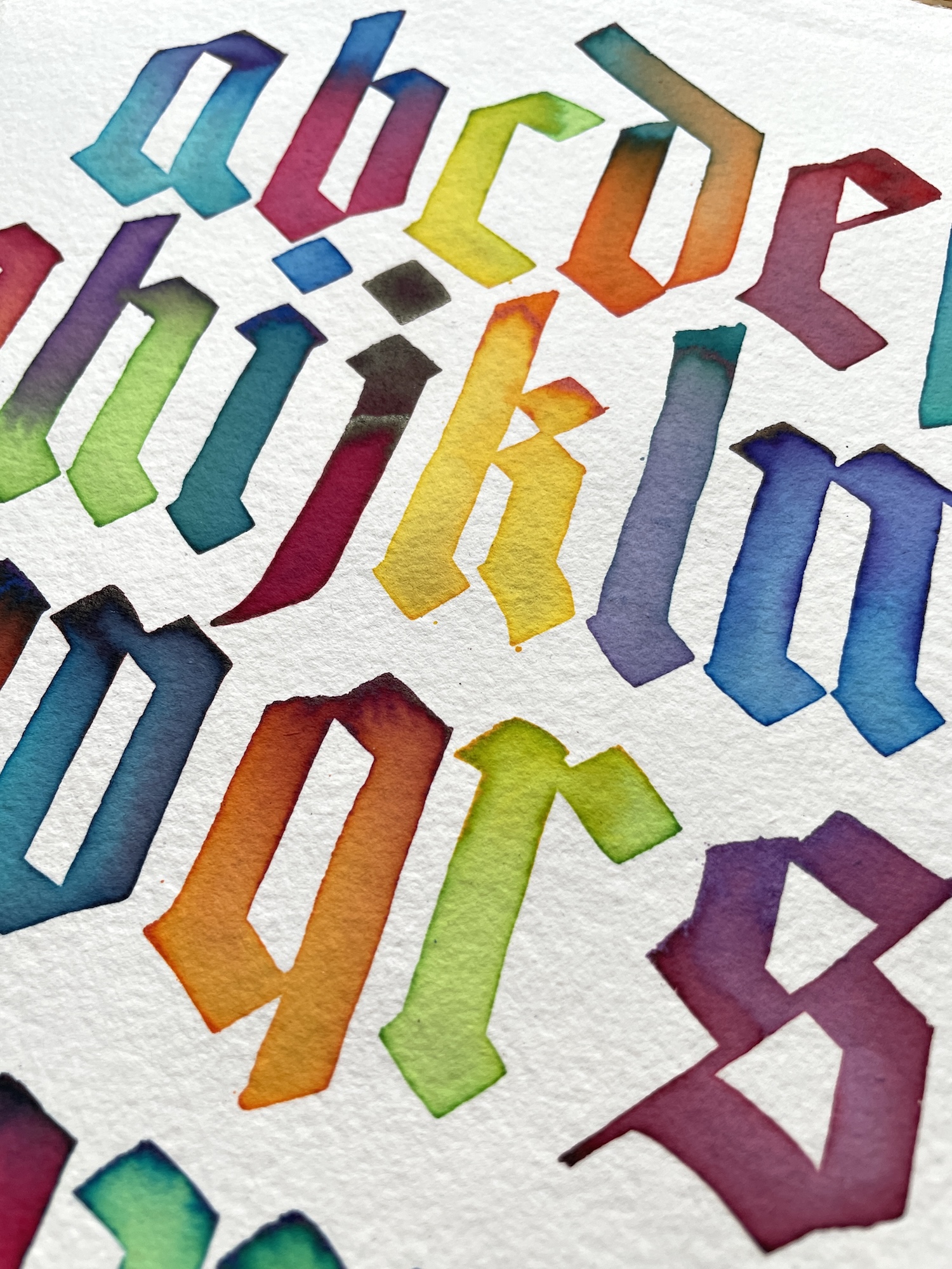 Watercolor Alphabet - Image 5