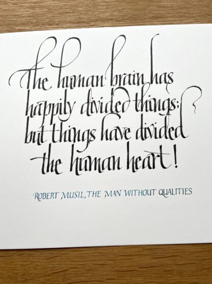 human-brain calligraphy