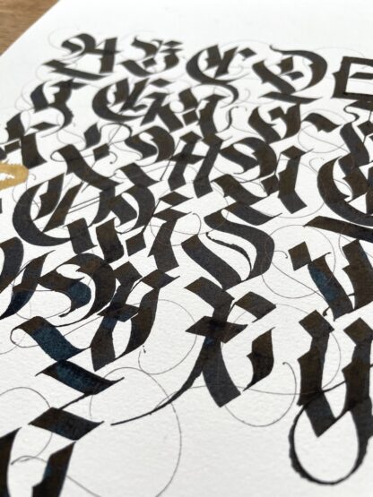 Blackletter Alphabet with a P - Image 3