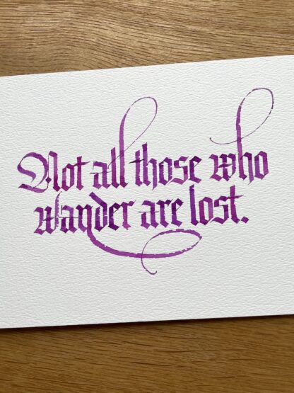 tolkien-wander-lost-calligraphy